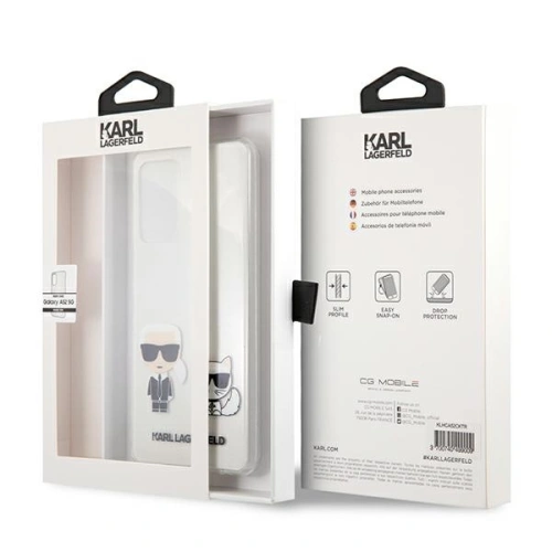 Etui Karl Lagerfeld KLHCA52CKTR Samsung Galaxy A52/A52s hardcase Transparent Karl & Choupette