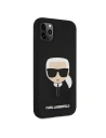 Hurtownia GSM - Etui Karl Lagerfeld KLHCN61SLKHBK Apple iPhone 11 czarny/black hardcase Silicone Karl`s Head - KLD492BLK - {ean13} - Hurt