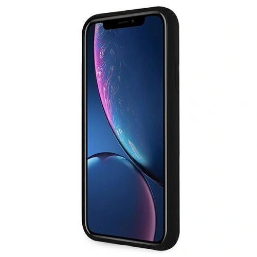 Etui Karl Lagerfeld KLHCN65SLKHBK Apple iPhone 11 Pro Max czarny/black hardcase Silicone Karl`s Head