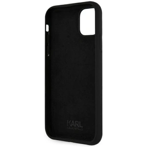 Wholesale Karl Lagerfeld KLHCN65SLKHBK Apple iPhone 11 Pro Max black hardcase Silicone Karl`s Head - KLD496BLK - {ean13} - Hurt