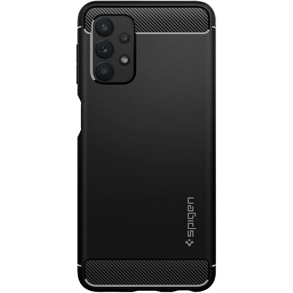 Hurtownia GSM - Etui Spigen Rugged Armor Samsung Galaxy A32 5G matně černé - SPN1617BLK - {ean13} - Hurt