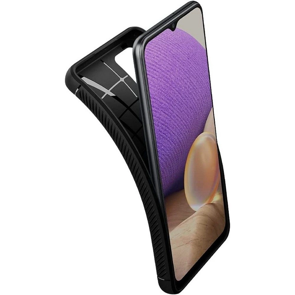Hurtownia GSM - Etui Spigen Rugged Armor Samsung Galaxy A32 5G matně černé - SPN1617BLK - {ean13} - Hurt