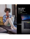 Hurtownia GSM - Kabel USB-C Spigen Essential C11C1 PD 60W QC3.0 150cm Gunmetal - SPN1619GNM - {ean13} - Hurt