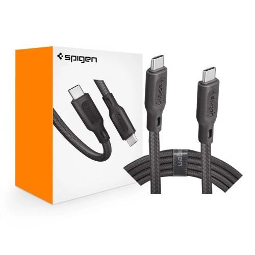 Kabel USB-C Spigen Essential C11C1 PD 60W QC3.0 150cm Gunmetal