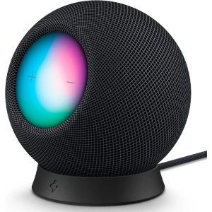 Podstawka Spigen Silicone Fit Apple HomePod mini Stand Black