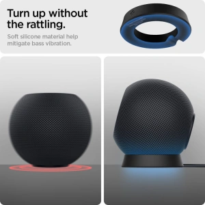 Hurtownia GSM - Podstawka Spigen Silicone Fit Apple HomePod mini Stand Black - SPN1620BLK - {ean13} - Hurt
