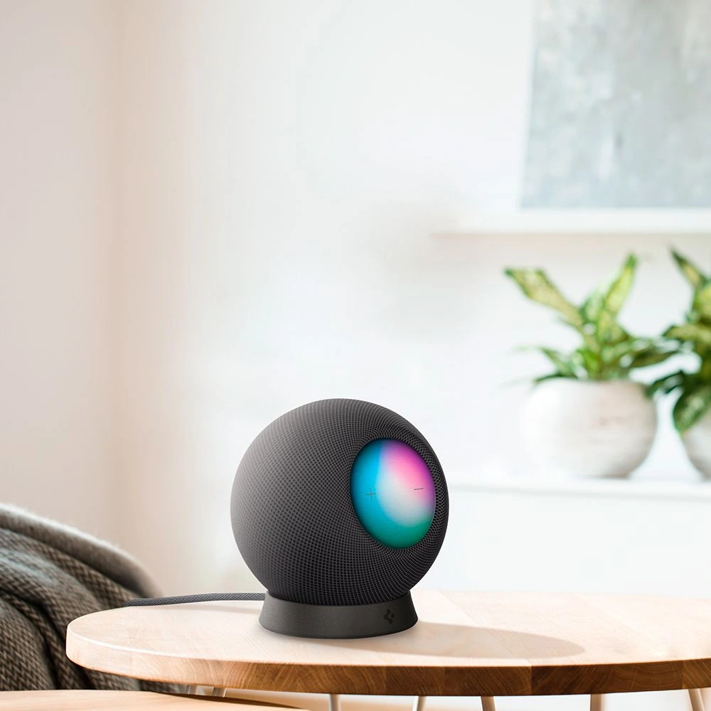 Hurtownia GSM - Podstawka Spigen Silicone Fit Apple HomePod mini Stand Black - SPN1620BLK - {ean13} - Hurt