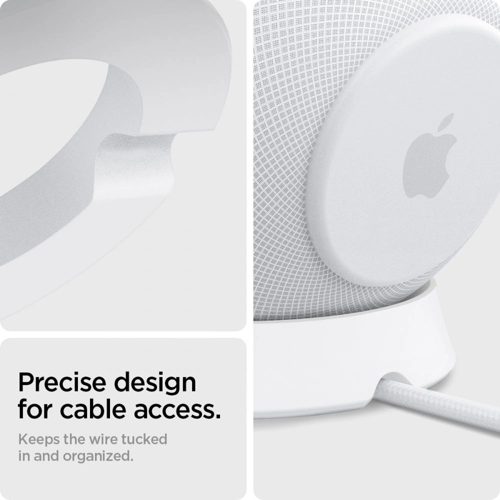 Hurtownia GSM - Podstawka Spigen Silicone Fit Apple HomePod mini Stand White - SPN1621WHT - {ean13} - Hurt