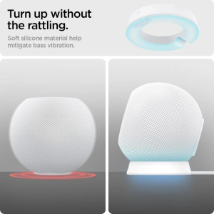 Hurtownia GSM - Podstawka Spigen Silicone Fit Apple HomePod mini Stand White - SPN1621WHT - {ean13} - Hurt