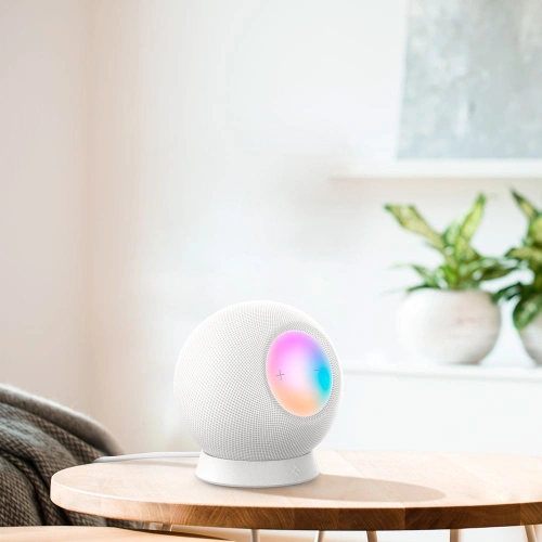 Podstawka Spigen Silicone Fit Apple HomePod mini Stand White