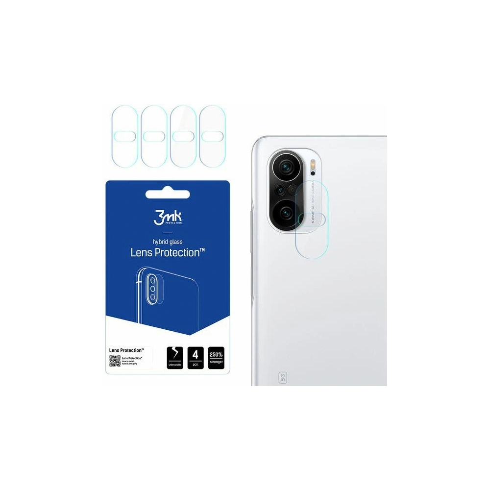 Hurtownia GSM - Hybridní sklo na objektiv fotoaparátu 3MK Lens Protection Xiaomi Mi 11i 5G [4 PACK] - 3MK1678 - {ean13} - Hurt