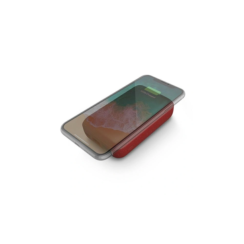 Hurtownia GSM - UNIQ Powerbank indukcyjny Hyde Air 10000mAh USB-C 18W PD Fast Wireless bordowy/maroon - UNIQ378MAR - {ean13} - Hurt