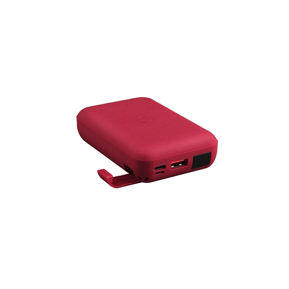 Hurtownia GSM - UNIQ Powerbank indukcyjny Hyde Air 10000mAh USB-C 18W PD Fast Wireless bordowy/maroon - UNIQ378MAR - {ean13} - Hurt