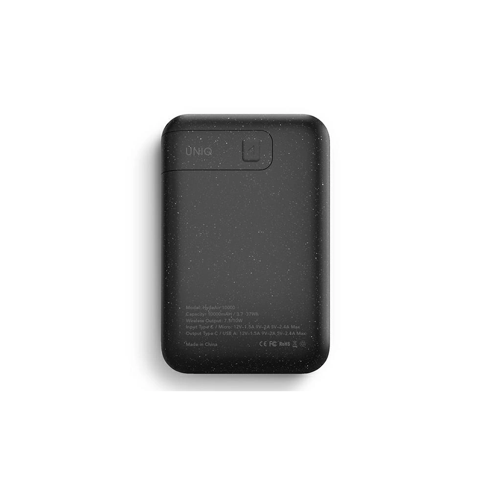 Wholesale UNIQ Powerbank Hyde Air 10000mAh USB-C 18W PD Fast Wireless dark grey - UNIQ379GRY - {ean13} - Hurt