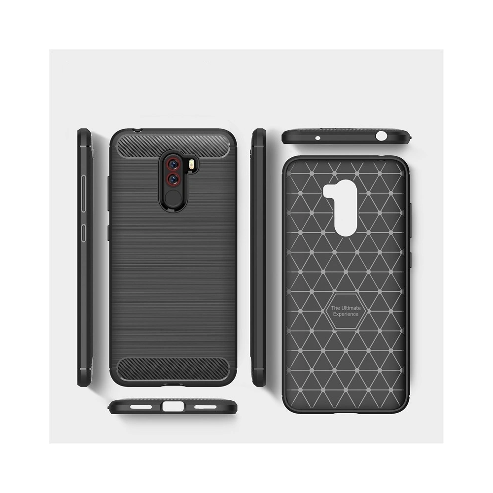 Hurtownia GSM - Etui HS Case SOLID TPU Pocophone F1 Černé - HSC049 - {ean13} - Hurt