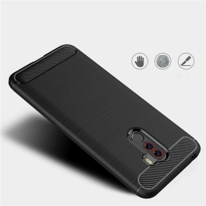 Etui HS Case SOLID TPU Pocophone F1 Black + Szkło