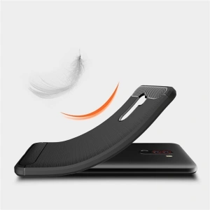 Etui HS Case SOLID TPU Pocophone F1 Black + Szkło