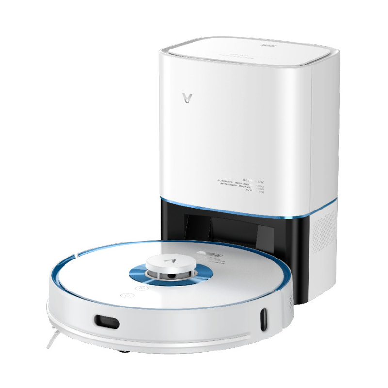 Viomi Distributor - 6923185680918 - VMI023WHT - Intelligent vacuum cleaner Viomi S9-UV with emptying station (white) - B2B homescreen