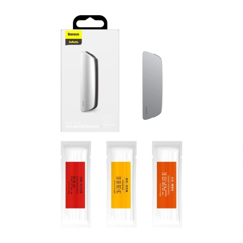 Odświeżacz powietrza do samochodu Baseus Paddle (srebrny)