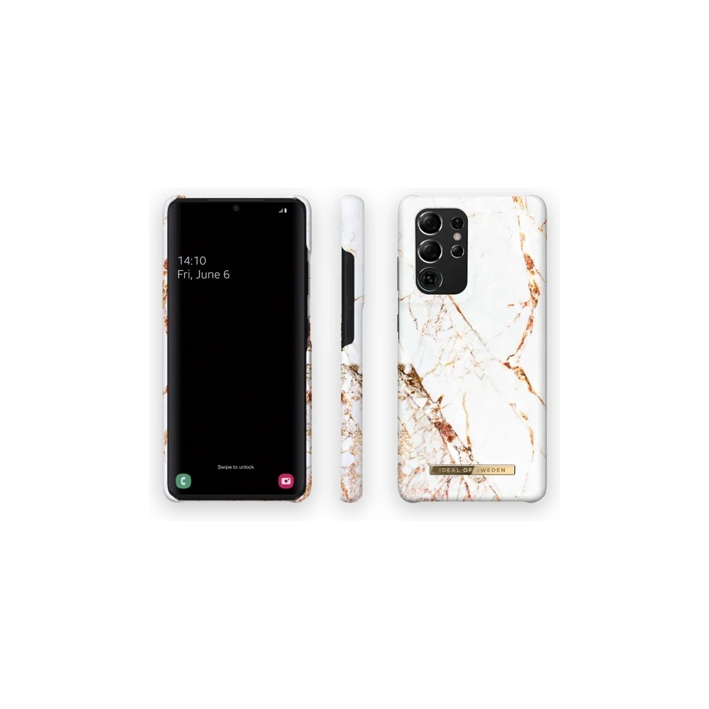 Wholesale iDeal of Sweden Fashion Samsung Galaxy S21 Ultra (Carrara Gold) - IDS439CARGLD - {ean13} - Hurt