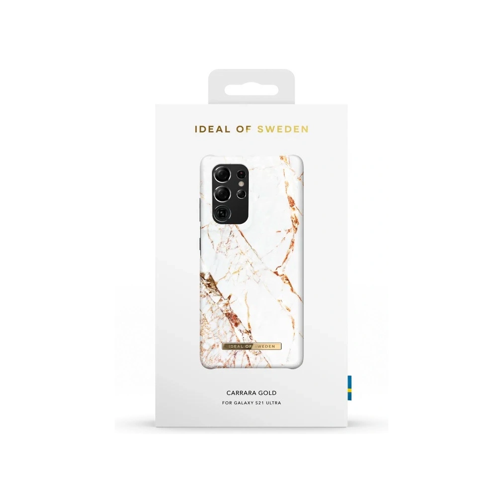 Wholesale iDeal of Sweden Fashion Samsung Galaxy S21 Ultra (Carrara Gold) - IDS439CARGLD - {ean13} - Hurt