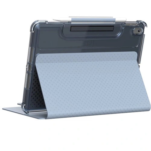 Etui UAG Urban Armor Gear Lucent [U] Apple iPad 10.2 7&8G z uchwytem do Apple Pencil (soft blue)