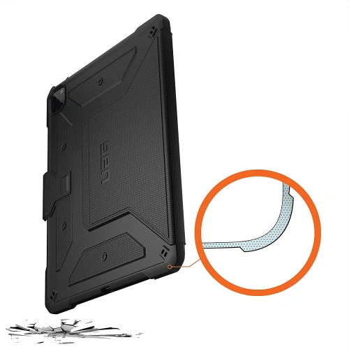 Etui UAG Urban Armor Gear Metropolis Apple iPad Pro 12.9 2020/2021 (4. i 5. generacji) z uchwytem do Apple Pencil (czarna)