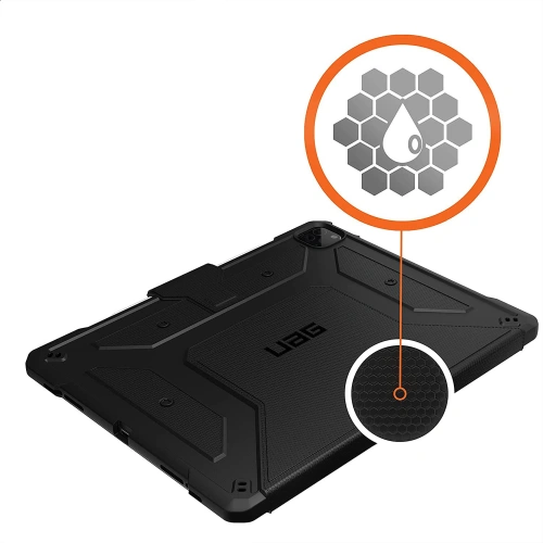 Etui UAG Urban Armor Gear Metropolis Apple iPad Pro 12.9 2020/2021 (4. i 5. generacji) z uchwytem do Apple Pencil (czarna)