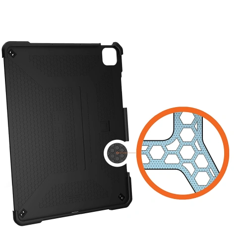 Etui UAG Urban Armor Gear Metropolis Apple iPad Pro 12.9 2020/2021 (4. i 5. generacji) z uchwytem do Apple Pencil (czarna)