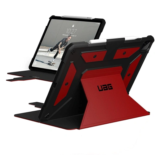 Etui UAG Urban Armor Gear Metropolis Apple iPad Pro 12.9 2020/2021 (4. i 5. generacji) z uchwytem do Apple Pencil (czerwona)