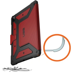 Hurtownia GSM - Etui UAG Urban Armor Gear Metropolis Apple iPad Pro 12.9 2020/2021 (4. i 5. generacji) z uchwytem do Apple Pencil (czerwona) - UAG653RED - {ean13} - Hurt
