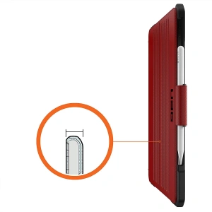 Hurtownia GSM - Etui UAG Urban Armor Gear Metropolis Apple iPad Pro 12.9 2020/2021 (4. i 5. generacji) z uchwytem do Apple Pencil (czerwona) - UAG653RED - {ean13} - Hurt