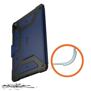 Hurtownia GSM - Etui UAG Urban Armor Gear Metropolis Apple iPad Pro 12.9 2020/2021 (4. i 5. generacji) z uchwytem do Apple Pencil (niebieska) - UAG654BLU - {ean13} - Hurt