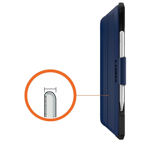 Etui UAG Urban Armor Gear Metropolis Apple iPad Pro 12.9 2020/2021 (4. i 5. generacji) z uchwytem do Apple Pencil (niebieska)