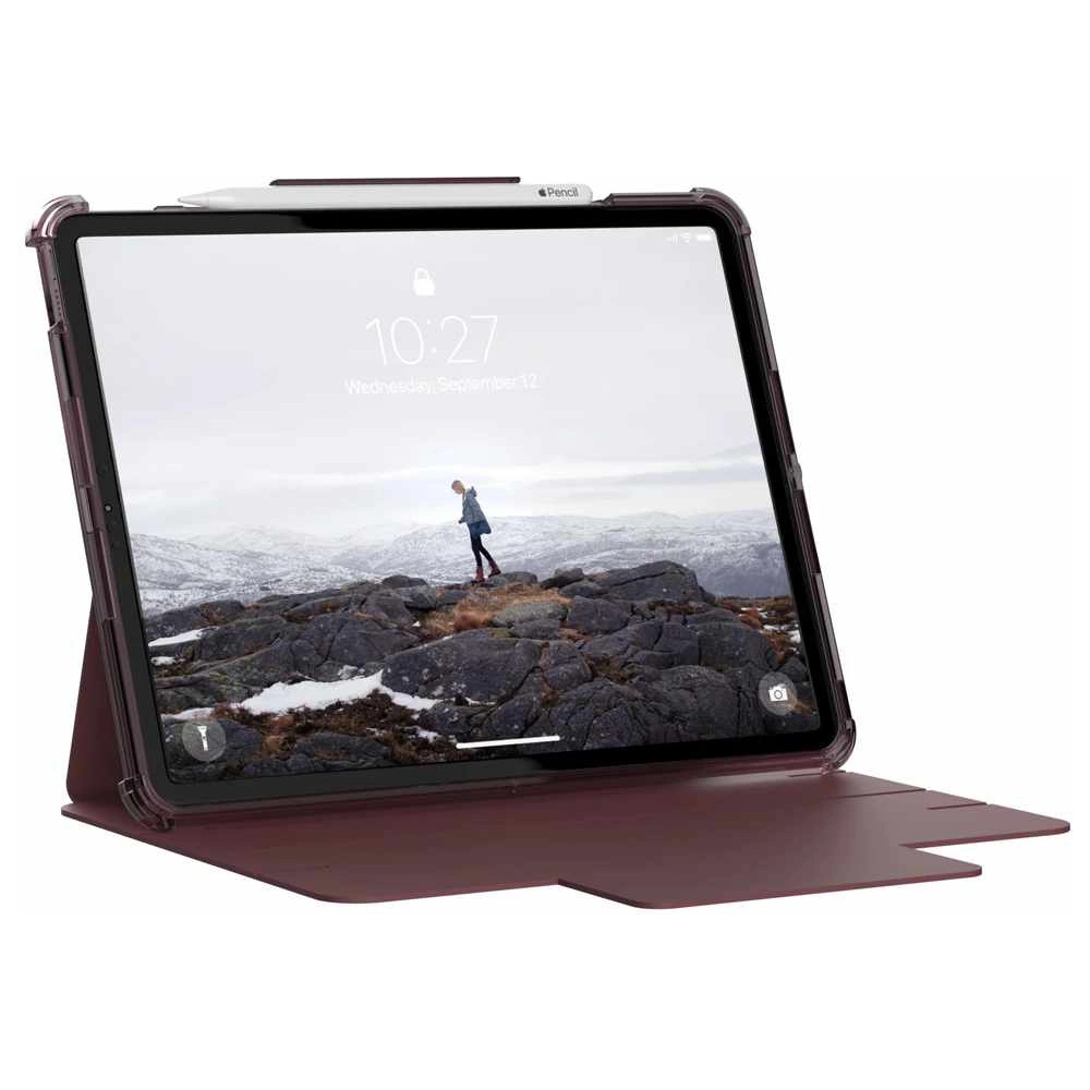Hurtownia GSM - Etui UAG Urban Armor Gear Lucent [U] Apple iPad Pro 12.9 2020/2021 (4. a 5. generace) s držákem na Apple Pencil (aubergine/dus - UAG656AUB - {ean13} - Hurt