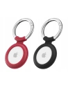 Silikonowe etui ESR Cloud Apple AirTag Red & Black