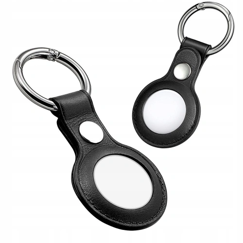 Etui ze skóry ekologicznej ESR Metro Apple AirTag Black