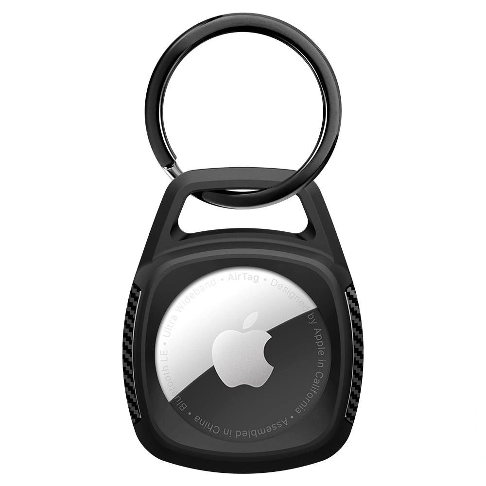 Hurtownia GSM - Silikonové pouzdro Spigen Rugged Armor Apple AirTag Matná černá - SPN1623BLK - {ean13} - Hurt