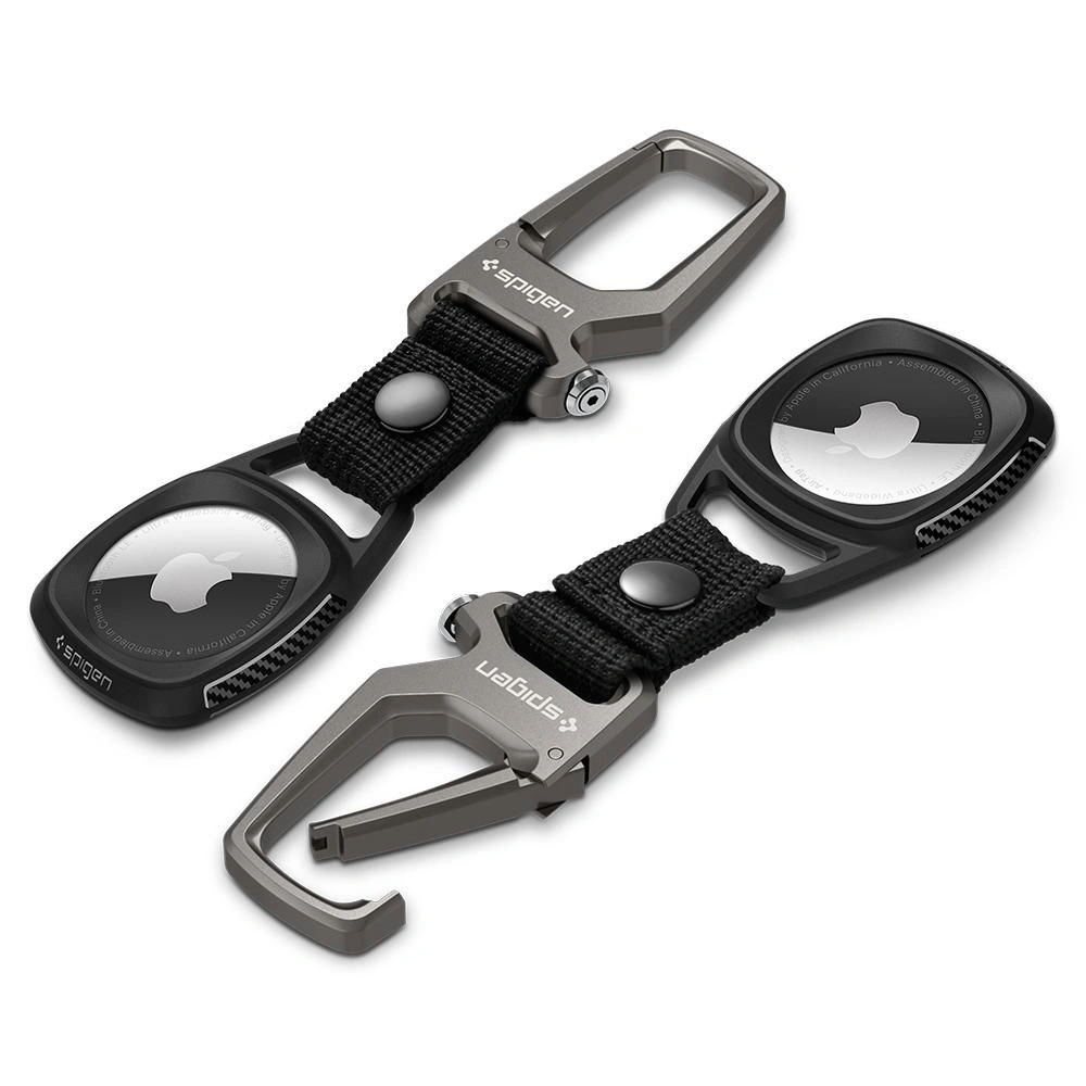 Hurtownia GSM - Silikonové pouzdro Spigen Rugged Armor Apple AirTag Matná černá - SPN1623BLK - {ean13} - Hurt