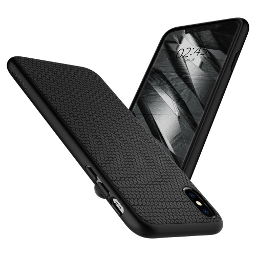 Etui Spigen Liquid Air Apple iPhone XC Black