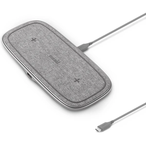 Wholesale Moshi Sette Q Dual Qi Wireless Charger (Nordic Gray) - MOSH144GRY - {ean13} - Hurt