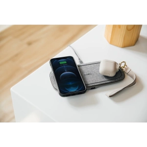Wholesale Moshi Sette Q Dual Qi Wireless Charger (Nordic Gray) - MOSH144GRY - {ean13} - Hurt