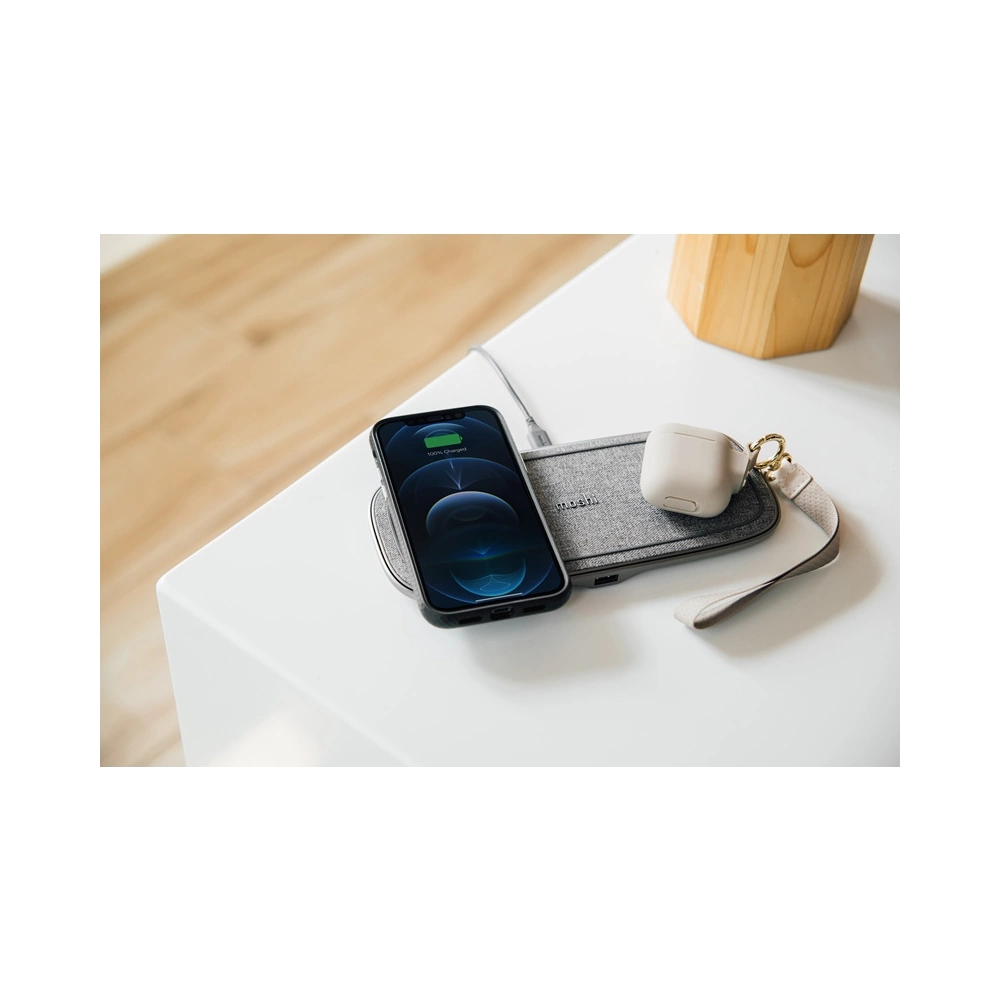 Wholesale Moshi Sette Q Dual Qi Wireless Charger (Nordic Gray) - MOSH144GRY - {ean13} - Hurt