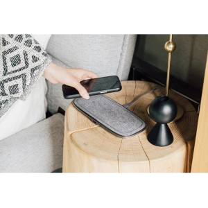 Hurtownia GSM - Podwójna bezprzewodowa ładowarka indukcyjna Moshi Sette Q Qi (Nordic Grey) - MOSH144GRY - {ean13} - Hurt