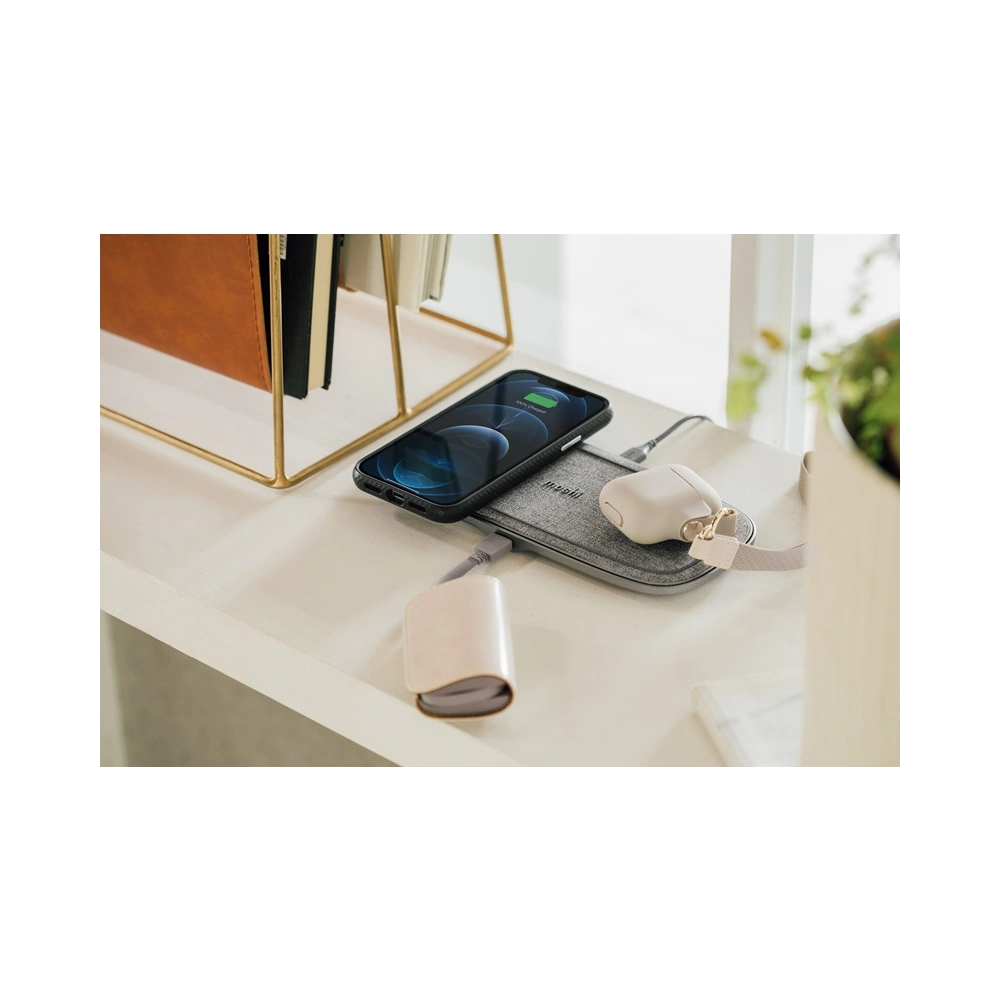 Wholesale Moshi Sette Q Dual Qi Wireless Charger (Nordic Gray) - MOSH144GRY - {ean13} - Hurt