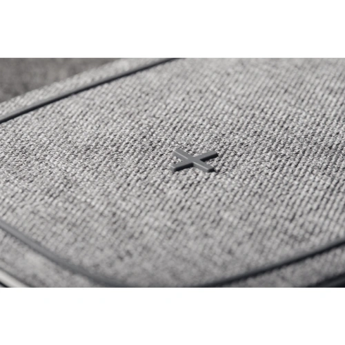 Podwójna bezprzewodowa ładowarka indukcyjna Moshi Sette Q Qi (Nordic Grey)