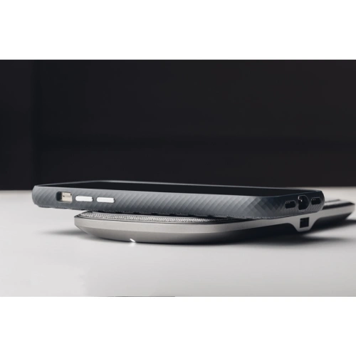 Podwójna bezprzewodowa ładowarka indukcyjna Moshi Sette Q Qi (Nordic Grey)