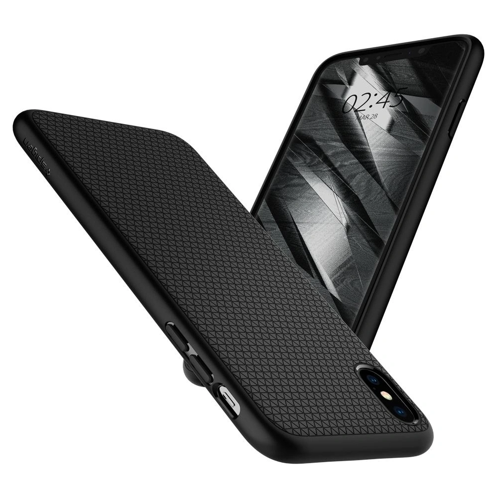 Hurtownia GSM - Etui Spigen Liquid Air Apple iPhone XS/X 5.8 Černé - SPN175BLK - {ean13} - Hurt