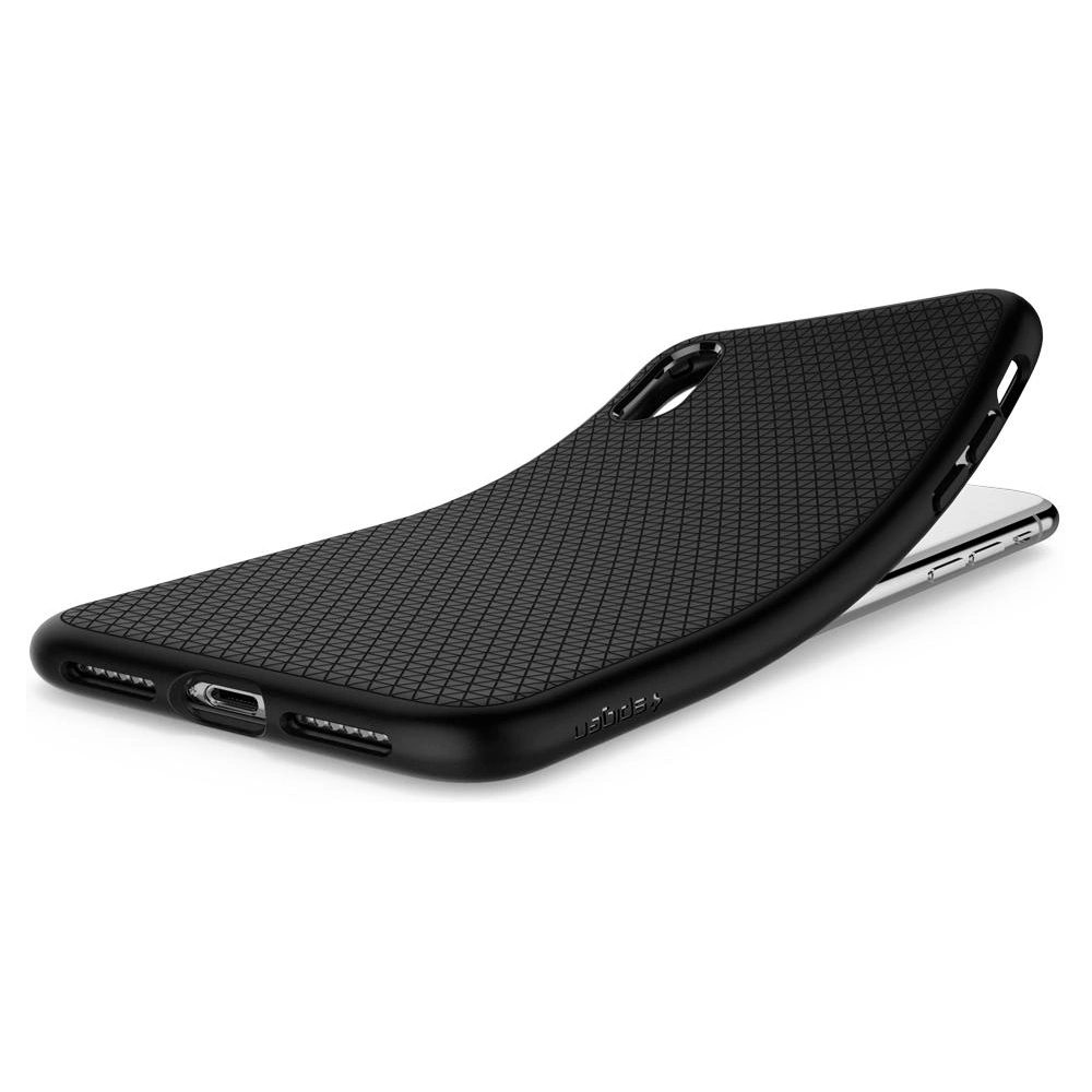 Hurtownia GSM - Etui Spigen Liquid Air Apple iPhone XS/X 5.8 Černé - SPN175BLK - {ean13} - Hurt