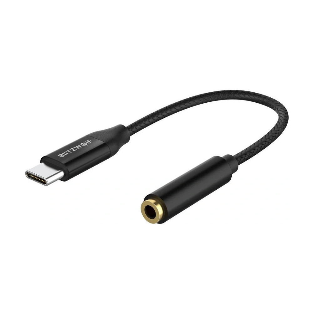 Hurtownia GSM - Adaptér audio USB-C na mini jack 3,5mm BlitzWolf BW-AA2 - BLZ369 - {ean13} - Hurt